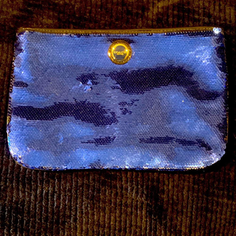 Coach Clutch Purse Royal